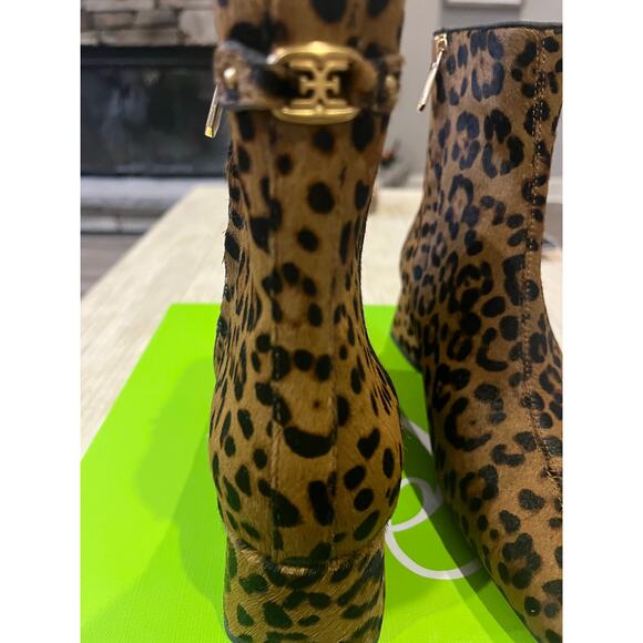 Sam Edelman Women's Paige 2 Leopard Print Ankle Booties Size 6.5 M - Picture 6 of 9